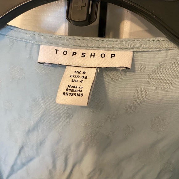 Topshop tie front romper - Picture 3 of 4